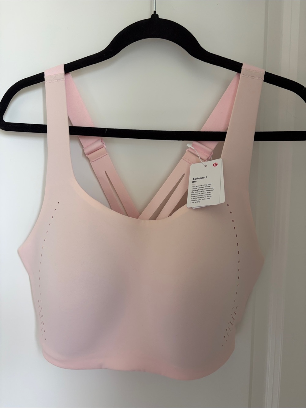 Lululemon athletica Light Pink AirSupport sports bra
